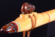 Huon Pine Native American Flute, Minor, Bass A-3, #I47D